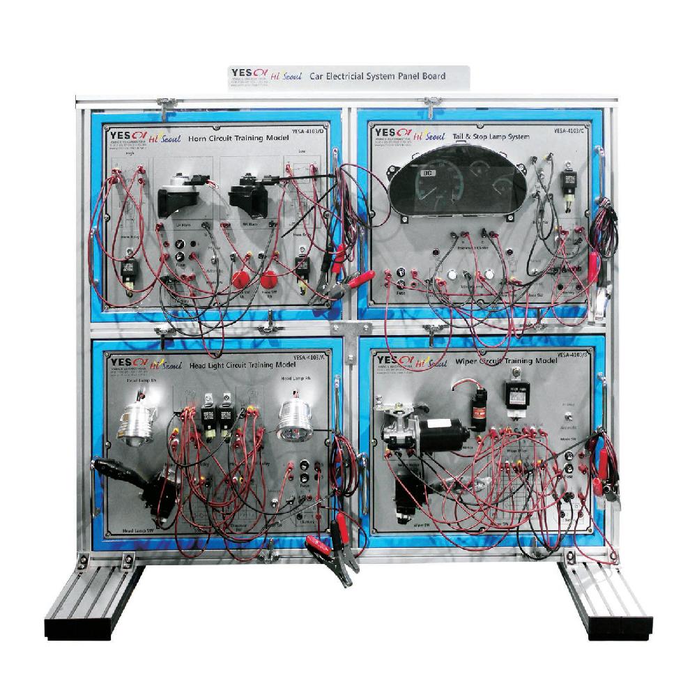 Automotive Components Electic Circuit Training Equipment