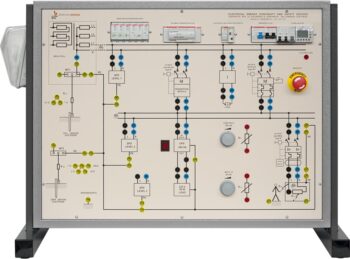 Demonstration Panel For The Study Of The Protection Devices For Safety And Continuity Of Electric Power Supply