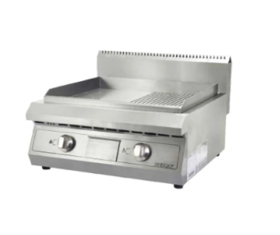 Gas Half-grooved Griddle