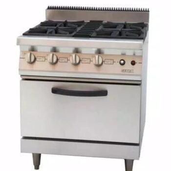 Gas Range Stove 4 Burner with Oven