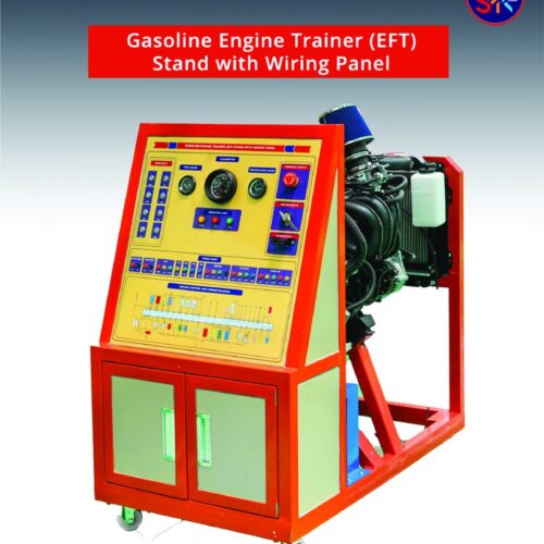 Gasoline Engine Trainer Stand With Wiring Panel 3