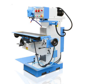 High Precision Universal Milling Machine with Swivel-able Milling Head