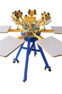 Manual Rotary Screen Printing Machine