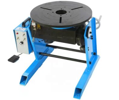 Meja Las Putar Portabel (Portable Welding Positioner Rotary Welding Table)