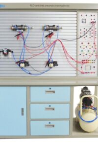 Pneumatic Trainer Controlled By PLC