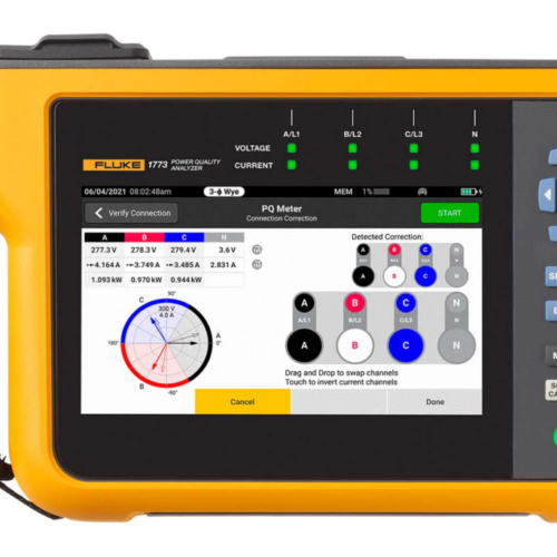 Three Phase Power Quality Analyzer